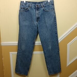 Kirkland Men's Classic Jeans W36 L30 Heavyweight Straight Leg FLAWED